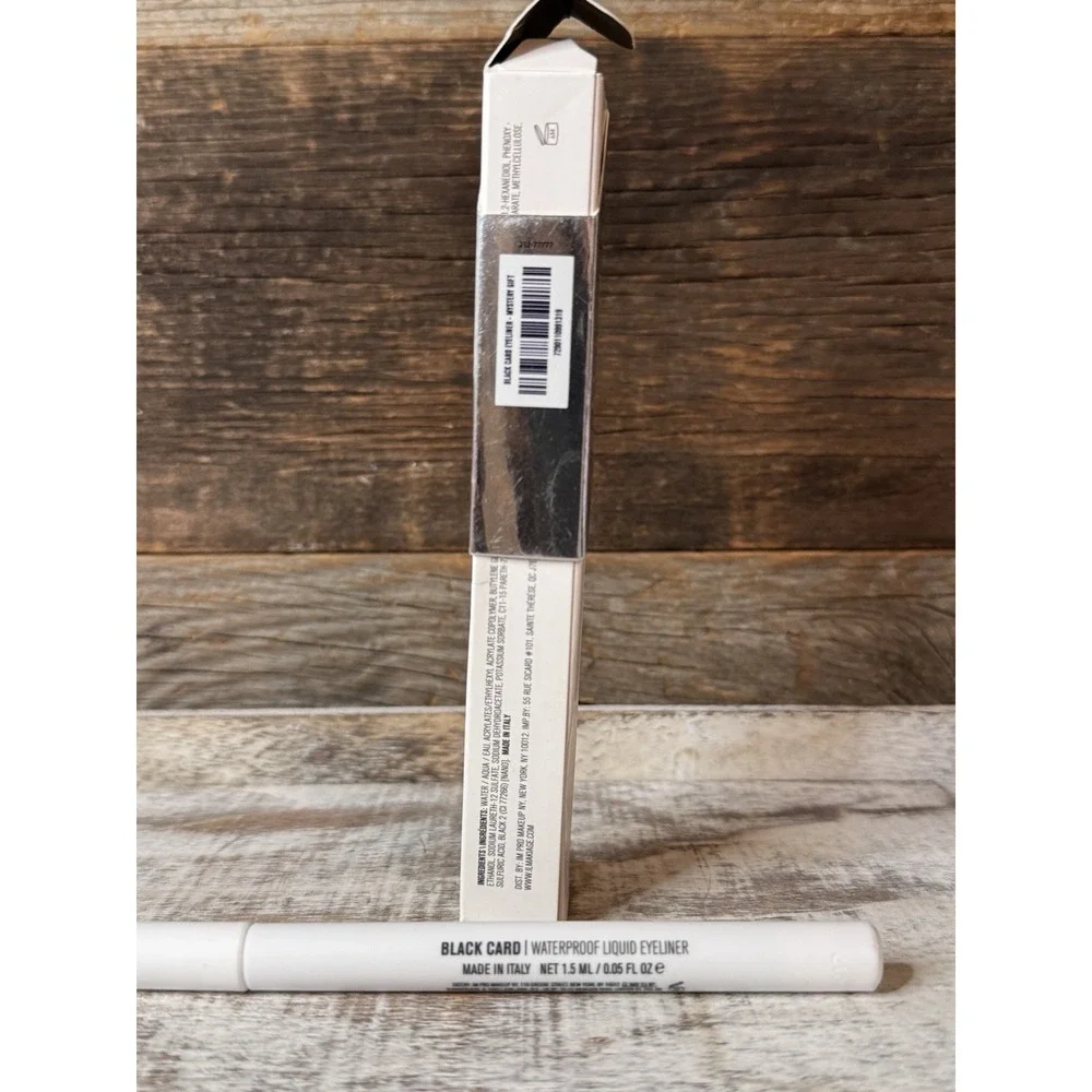 Il‎ Makiage Black Card Waterproof Liquid Eyeliner | Full Size Gift | MSRP = $25